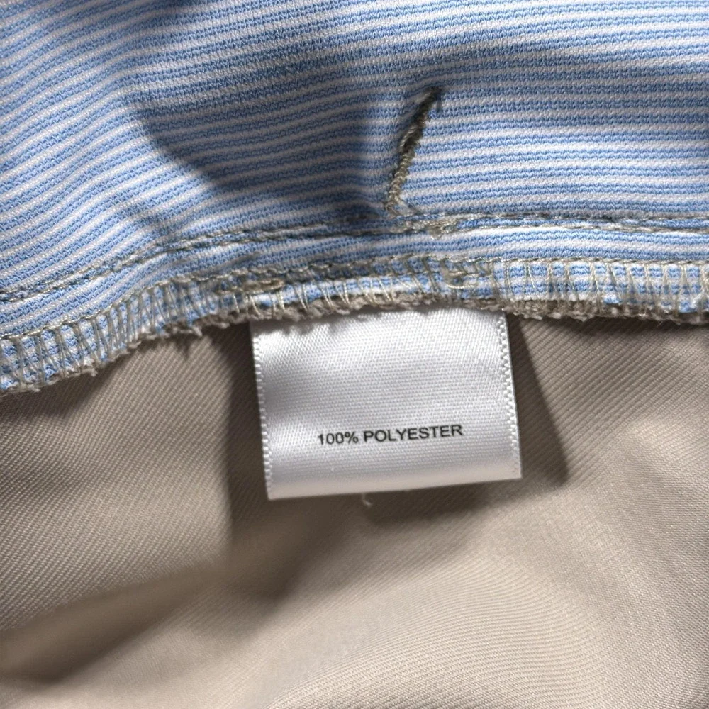 Peter Millar Shorts Mens 40 Beige Chino Golf‎ Performance Casual Stretch Summer